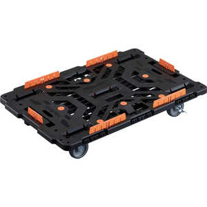 トラスコ中山 TRUSCO連結式樹脂製平台車ビートル900X600自在3輪内2輪ストッパー付柵付 BT900KJ3S2E100 トラスコ中山 TRUSCO連結式樹脂製平台車ビートル900X600自在3輪内2輪ストッパー付柵付 BT900KJ3S2E100