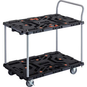 トラスコ中山 TRUSCO連結式樹脂製2段台車ビートル900X600自在3輪内2輪ストッパー付とめたろうハンドル付 BT924J3S2E100T トラスコ中山 TRUSCO連結式樹脂製2段台車ビートル900X600自在3輪内2輪ストッパー付とめたろうハンドル付 BT924J3S2E100T