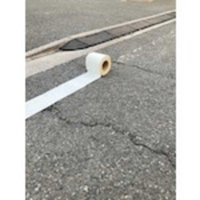 TRUSCO/トラスコ中山 舗装道路用仮ラインテープ 150mm幅×45m 白 CR15045-W 仮ラインテープ TRUSCO 通販モノタロウ