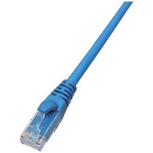 トラスコ中山 TRUSCO LANケーブル(Cat6A対応ツメ折れ防止) 1mブルー TLANC6A-1-B