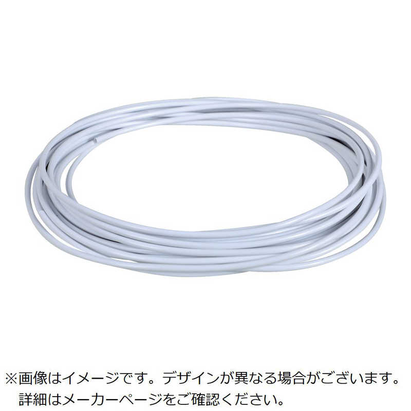 トラスコ中山 TRUSCO汎用ビニｰルチュｰブ内径7.0φ白長さ10m TB7.0W10