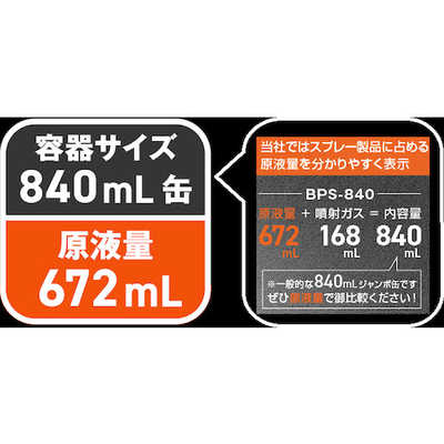 トラスコ中山 TRUSCO ブレーキ＆パーツクリーナー速乾タイプ 840ml