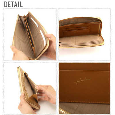 高屋 アルカン ARUKAN ＃1212613 テールワニ Lファスナー長財布 4400  