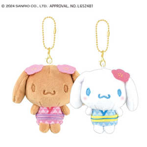 クラックス ニコぬいキーホルダー シナモロール モカ 和風 クラックス ニコぬいキーホルダー シナモロール モカ 和風