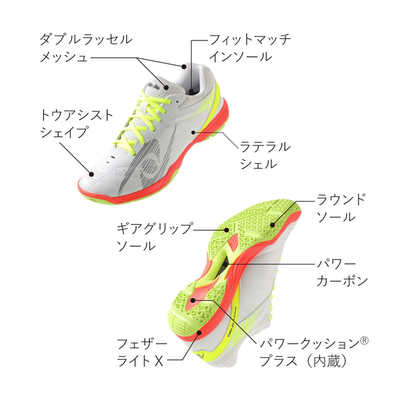 ニッタク 卓球用品 卓球シューズ ムービングエース [26.5cm] ホワイト 