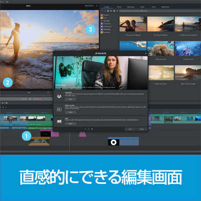 ソースネクスト Movie Studio 2024 Platinum MOVIESTUDIO2024PLA の