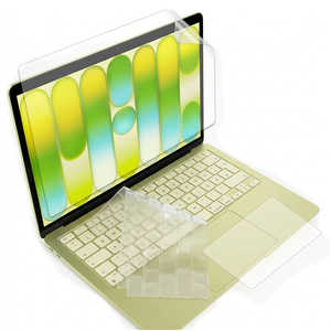 ���f�B�A�t���[�`���[ MacBook Neo 13�C���` 2026�N A18 Pro �Ή� �t���ی�t�B�����E�L�[�{�[�h�J�o�[�E�g���b�N�p�b�h�ی�t�B���� macbookneo13_3set-2026