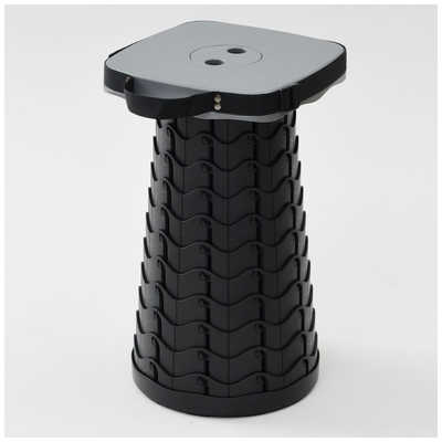 ヤマゼン アウトドア用品 チェア アコーディオンスツール 伸縮式