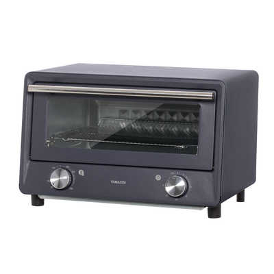値下げ☆YAMAZEN オーブントースター 4枚焼きYTU-DC130 ヤマゼン オーブントースター 1300W/食パン4枚 YTU-DC130(BG) の通販