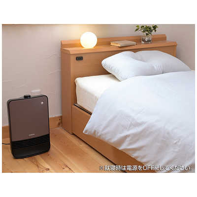 山善 セラミックファンヒーター 人感センサー搭載 ハイパワー 1200W 最大8畳 省エネ 暖房出力2段階切替 ホワイト DSF-TK12( 山善 セラミックファンヒーター 人感センサー搭載 ハイパワー 1200W