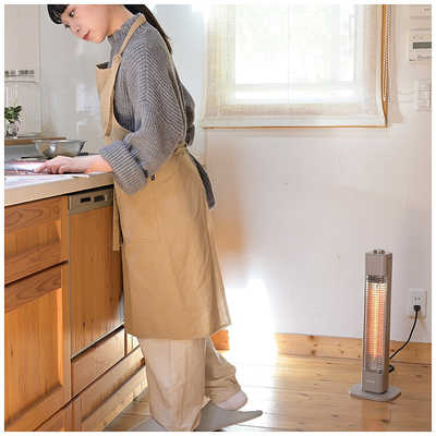 ヤマゼン 遠赤外線カーボンヒーター 500W 速暖タイプ EDCT-M05-G の