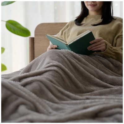 ヤマゼン ふとんカバーにもなる電気毛布 本体丸洗い 自動オフ機能