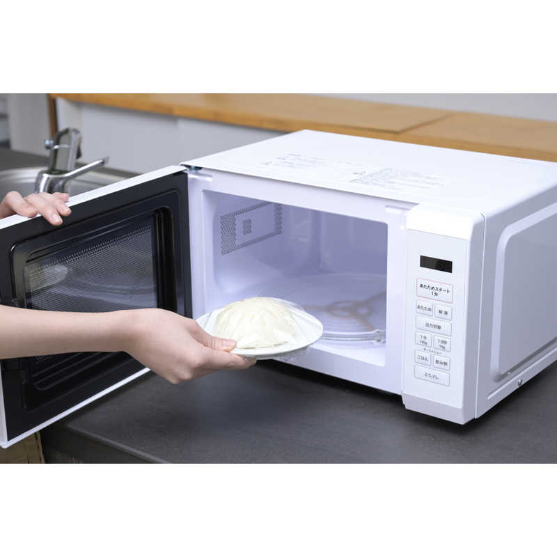 ORIGINALBASIC ORIGINALBASIC 最適あたため シンプル簡単操作 電子レンジ ［17L / ヘルツフリー(東日本・西日本対応）］ホワイト OB-R17TA-W OB-R17TA-W