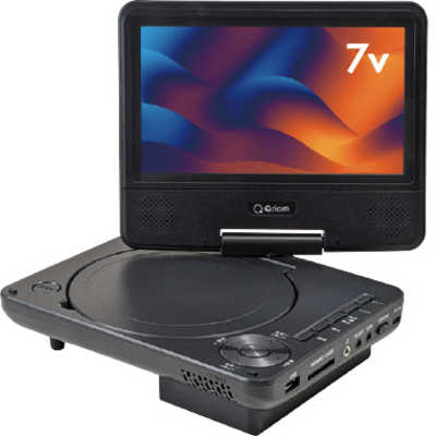 QRIOM ポータブルDVDプレーヤー ［7V型］ KPDNC70 の通販 - カテゴリ