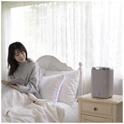 ヤマゼン 上部給水加湿器 切タイマー付き [スチーム式] 木造約10畳