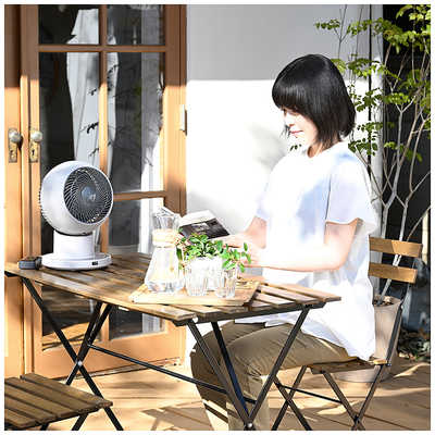 ヤマゼン 洗えるサーキュレーター DCモーター搭載 (省エネタイプ) 自動