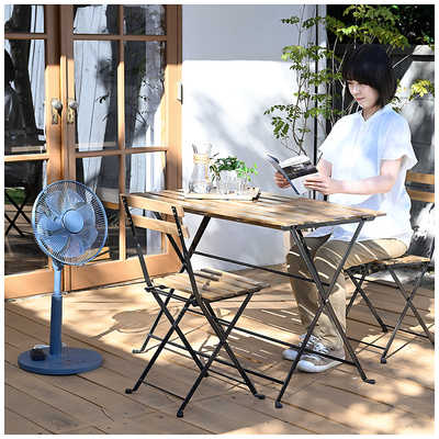 ヤマゼン 扇風機 DCモーター搭載 (省エネタイプ) 自動首振り機能あり