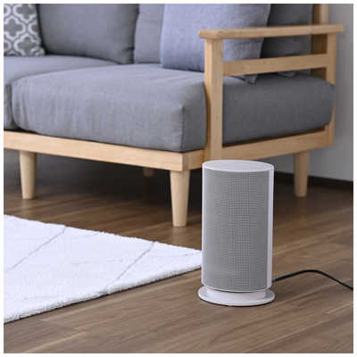 ヤマゼン 首振りセラミックヒーター 1200W ベージュ YKDSF-MR12 の通販