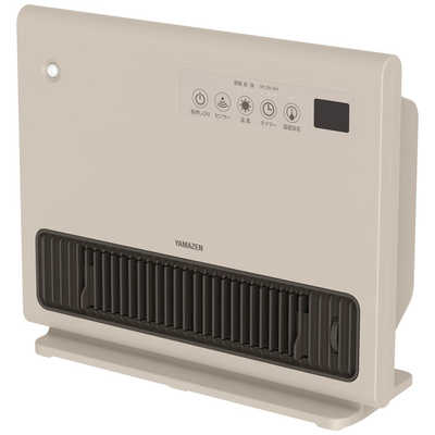 ヤマゼン　大風量セラミックファンヒーター 1200W 人感・温度センサー付き　YKDSF-VD121 ヤマゼン 大風量セラミックファンヒーター 1200W 人感・温度センサー