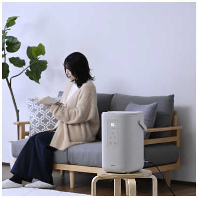 YAMAZEN　EKS-V3　スチーム加湿器　木造10畳　プレハブ17畳 ヨドバシ.com - ヤマゼン YAMAZEN スチーム式加湿器 木造10畳/プレハブ