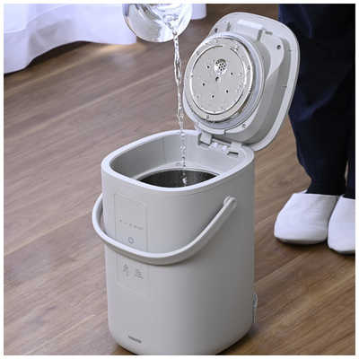 ヤマゼン 加湿器 スチーム式 木造10畳 鉄筋17畳 ベージュ EKS-V3-C の