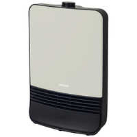 ヤマゼン セラミックファンヒーター 1200W 速暖タイプ グレー HF-J127