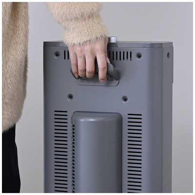 ヤマゼン 温風＋遠赤ヒーター ツインヒートプラス 1200W 首振り機能