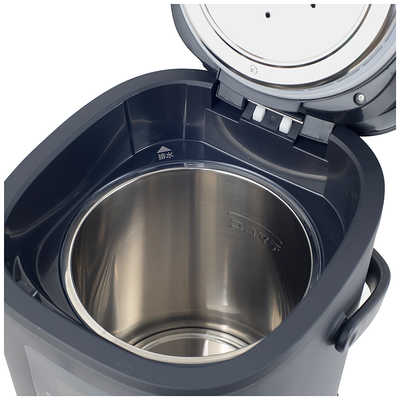 ヤマゼン 加湿器 スチーム式 木造10畳 鉄筋17畳 グレー EKS-V3 の通販