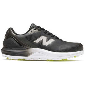 ニューバランス メンズ ゴルフシューズ Fresh Foam X 2500 v5 レース Lace BLACK with WHITE and SILVER METALLIC ［ 25.0cm］  UG2500C