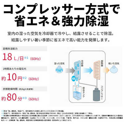 シャープ SHARP 衣類乾燥除湿機 コンプレッサー方式 23~45畳目安 シャープ SHARP 衣類乾燥除湿機 コンプレッサー方式 23~45畳目安