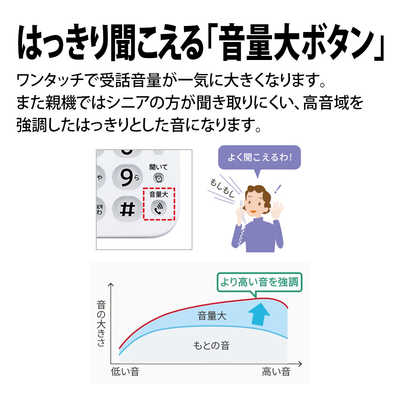 シャープ 電話機 コードレス 子機1台付き 詐欺対策機能 見守り