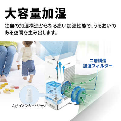 シャープ SHARP 加湿空気清浄機 プラズマクラスターNEXT 空気