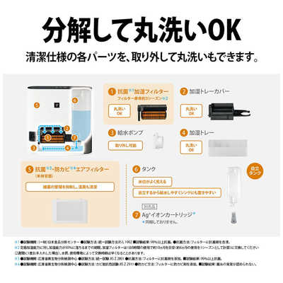 加湿器 SHARP HX-SK12-W HX-SK12 | プラズマクラスター電気暖房機：シャープ
