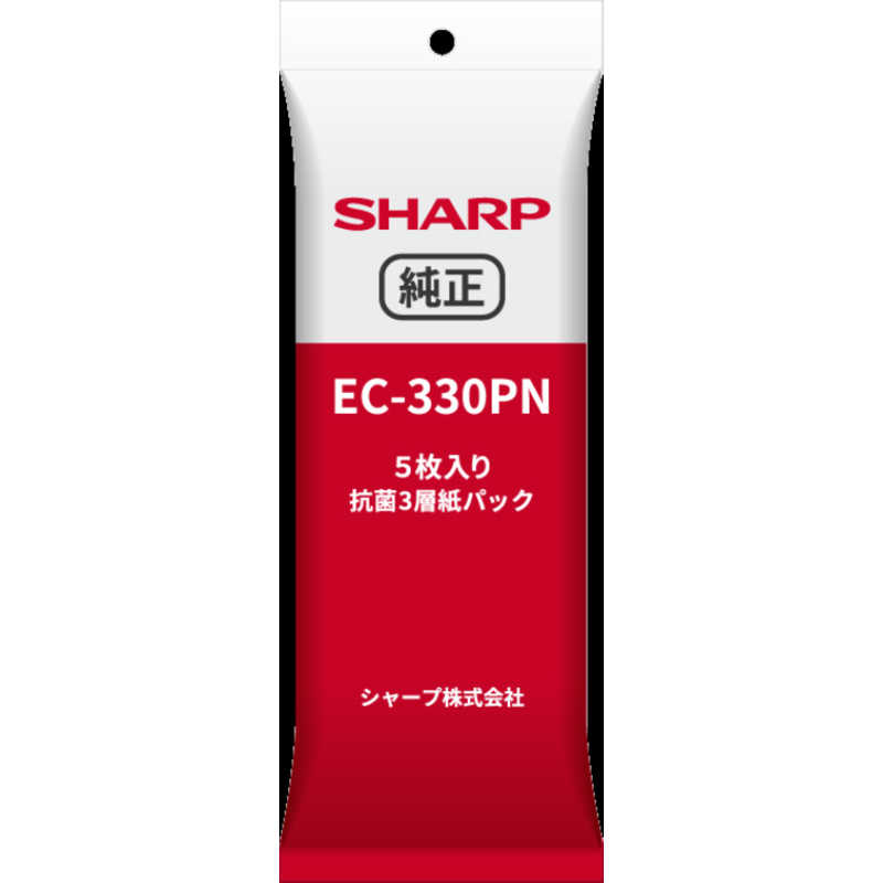 シャープ　SHARP シャープ　SHARP 紙パック スティック掃除機用(5枚入り) EC-330PN EC-330PN