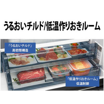 シャープ SHARP 冷蔵庫 6ドア フレンチドア(観音開き) プラズマ