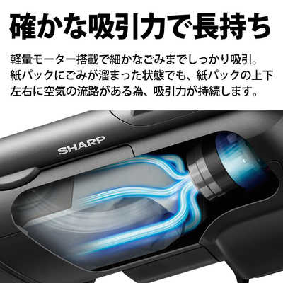 シャープ SHARP 【アウトレット】 スティッククリーナー RACTIVE Air