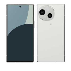 シャープ　SHARP SIMフリースマートフォン AQUOS R9 Snapdragon7＋Gen3 Mobile Platform 6.5型 メモリ/ストレージ：12GB/256GB ホワイト SH-M28-W