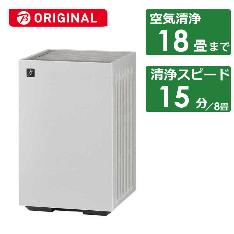 シャープ　SHARP シャープ　SHARP 空気清浄機 空気清浄：18畳 PM2.5対応 ホワイト系 FU-T40BK-W FU-T40BK-W