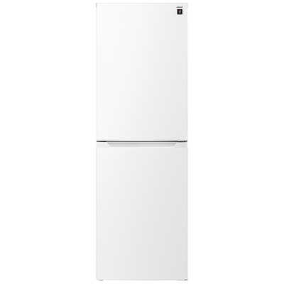 取付無料！SHARPプラズマクラスター搭載！おしゃれホワイト大きめ