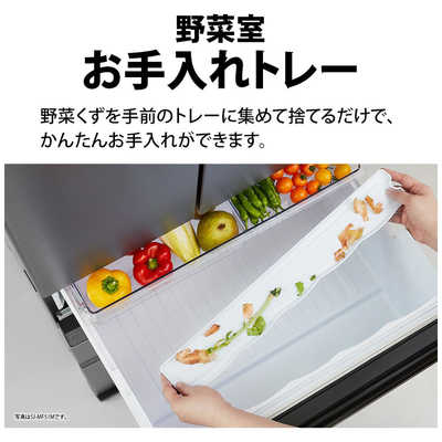 シャープ　グレー ６ドア冷蔵庫 フレンチドア Amazon.co.jp: シャープ 6ドア 429L 冷蔵庫 SJ-MF43K-H 幅65.0cm 奥行