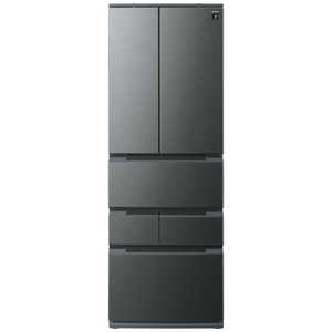 シャープ SHARP 冷蔵庫 6ドア 457L フレンチドア(観音開き) プラズマクラスター 幅65cm ダスクダークメタル系 SJ-MF46P-H シャープ SHARP 冷蔵庫 6ドア 457L フレンチドア(観音開き) プラズマクラスター 幅65cm ダスクダークメタル系 SJ-MF46P-H