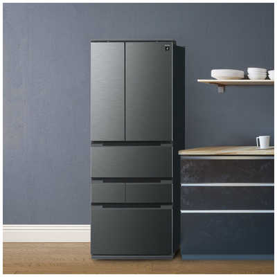 シャープ SHARP 冷蔵庫 6ドア 505L フレンチドア(観音開き) プラズマ