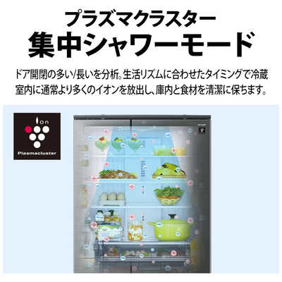 ☆2018年製 美品☆フレンチドア455リットル冷蔵庫シャープ SJ-F462D
