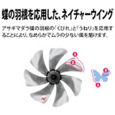シャープ SHARP リビング扇風機 ［DCモーター搭載 /リモコン付き