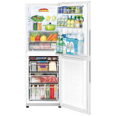 シャープ SHARP 冷蔵庫 2ドア 280L 右開き プラズマクラスター