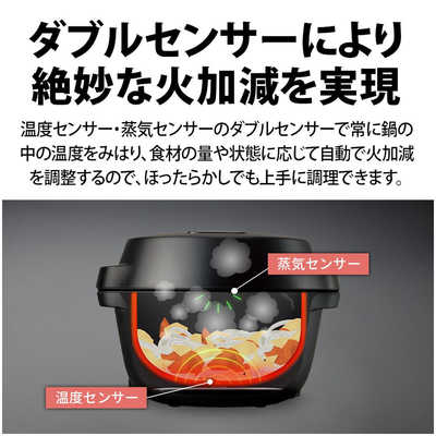 シャープ SHARP 水なし自動調理鍋 ヘルシオホットクックwith