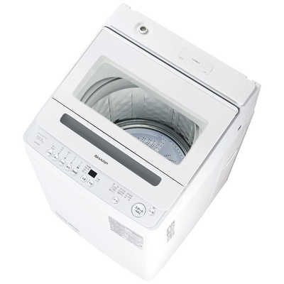 3/22まで【送料無料】シャープ　全自動洗濯機　ES-GV10C シャープ SHARP 全自動洗濯機 洗濯10.0kg ホワイト系 ES-GV10K-W の