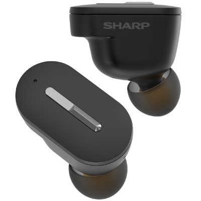 シャープ　SHARP 聴覚拡張型 イヤホン SUGOMIMI ( スゴミミ ) MH-L1SG-B