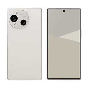 シャープ SHARP SIMフリースマートフォン AQUOS R10 12GB/256GBモデル カシミヤホワイト SHM31AW シャープ SHARP SIMフリースマートフォン AQUOS R10 12GB/256GBモデル カシミヤホワイト SHM31AW