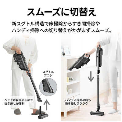 シャープ SHARP スティッククリーナー RACTIVE Air 紙パック式